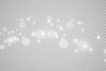 Brilliant gold dust vector shine. Glittering shiny ornaments for background. Vector illustration.	