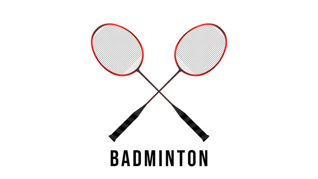 Badminton racket logo deals