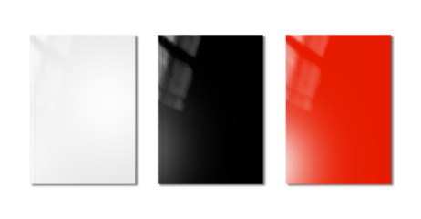 booklets mockup on transparent background