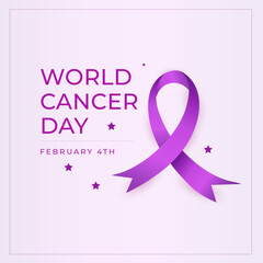 World cancer day post Vectors & Illustrations, World cancer day post designs.