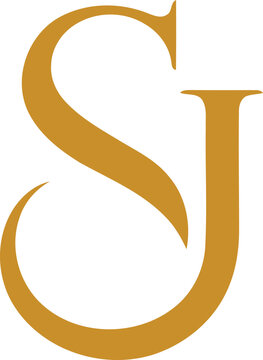 sj luxury clothing fashion logo