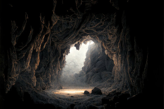 Cave background on sale