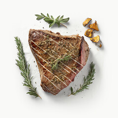T-Bone Steak with Fresh Seasonings