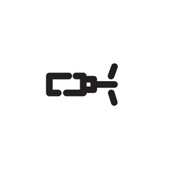 Laser Outline Icon