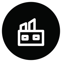 Factory Outline Icon