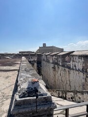 the ruins of the theatre
