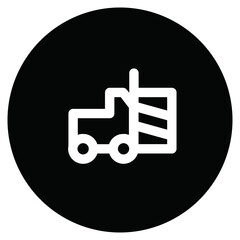 Forklift Outline Icon