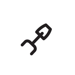 Shovel Outline Icon