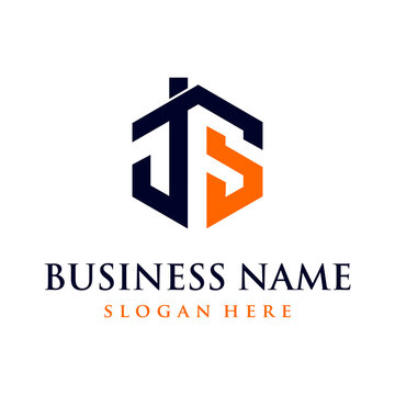 letter js real estate logo abstract
unique,simple,clean,and luxuty