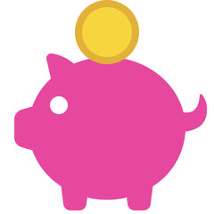 Piggy Bank Savings Icon