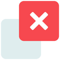 Obraz premium Delete Layer Icon