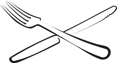 knife and fork png