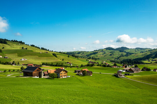 Switzerland Countryside Near Grindelwald