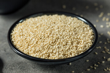 Homemade Organic White Sesame Seeds
