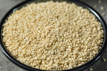 Homemade Organic White Sesame Seeds