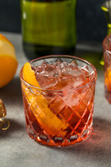 Boozy Cold Negroni Sbagliato Cocktail