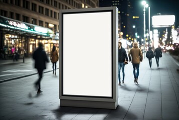 billboard in the city