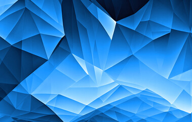 Obraz premium Blue background texture, wavy sea pattern , icy windy and curvy illustration winter art 