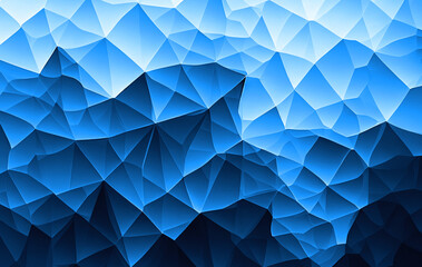 Obraz premium Blue background texture, wavy sea pattern , icy windy and curvy illustration winter art 
