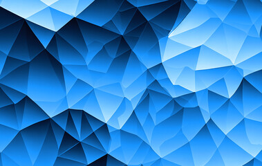 Fototapeta premium Blue background texture, wavy sea pattern , icy windy and curvy illustration winter art 