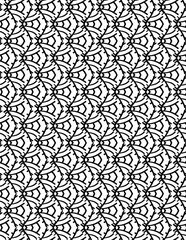Black and white abstract geometric pattern