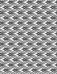 Black and white abstract geometric pattern