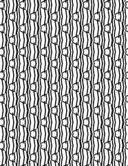 Black and white abstract geometric pattern