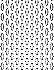 Black and white abstract geometric pattern