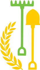 Farm Garden Logo Vector