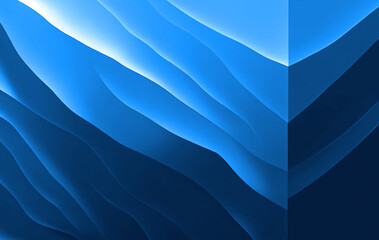 Blue background texture, wavy sea pattern , icy windy and curvy illustration winter art
