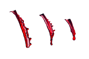 red wine splash, isolated on transparent background