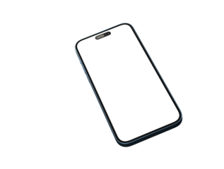 Smartphone. Mobile phone Template. Telephone 3d - mockup