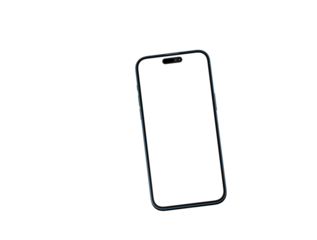 realistic smartphone template mockup for user experience presentation. Stylish concept design for websites, applications and landing pages.