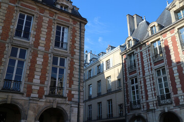 Surrounding building - Place des Vosges - Paris - France