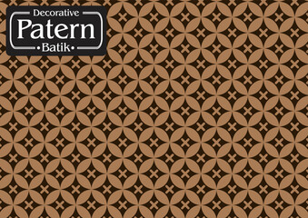 Editable decorative pattern 02 vector
