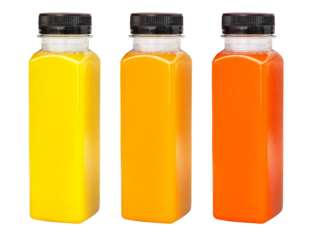 citrus juice bottles