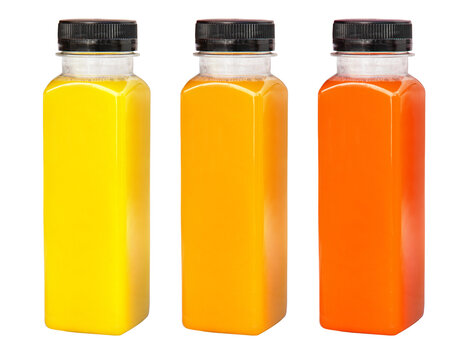 citrus juice bottles