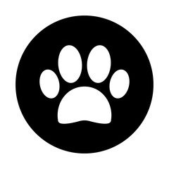 Fototapeta premium Cat's paw pads. Toe beans. Vector.