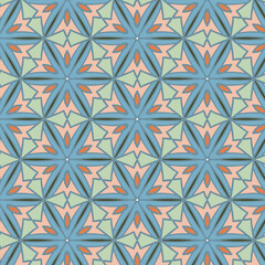 geometric abstract pastel color tone art illustration pattern background, illutration graphic element fabric ethnic fashion style.