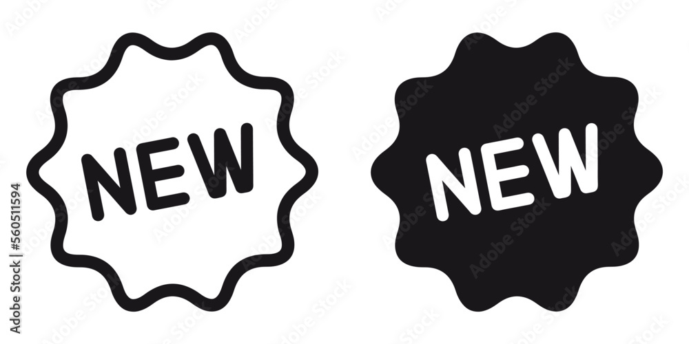 Fototapete ofvs300 outlinefilledvectorsign ofvs - new badge vector icon . special offer tag . isolated transpar