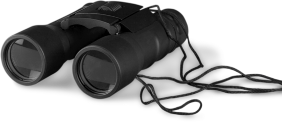 Black Binoculars