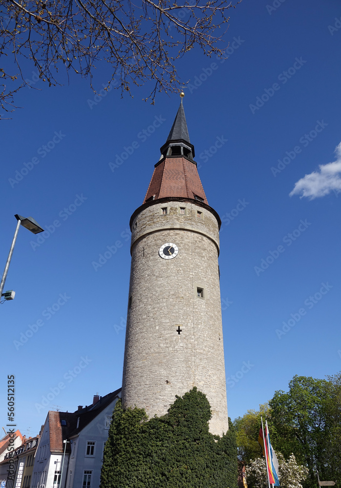 Sticker falterturm in kitzingen