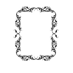 frames in vintage style with elements of ornament, art, pattern, background, texture
