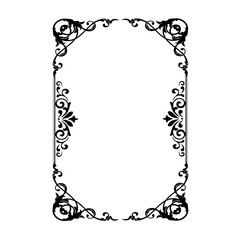 frames in vintage style with elements of ornament, art, pattern, background, texture