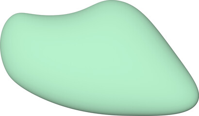 Abstract pastel shape 3d background. Decorative stone.	