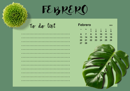 TO DO LIST FEBRERO 2023