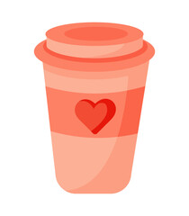 cup of coffee with a heart