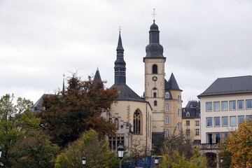 Fototapeta premium Michaelskirche in Luxemburg (Stadt)