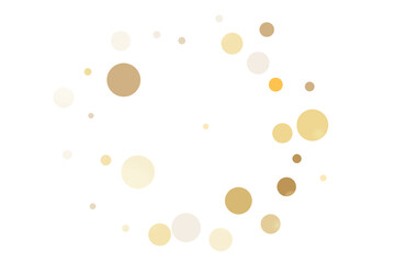 Gold glitter confetti, great design for any purpose. Party decor.