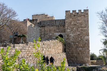 The Crusader Castle Byblos, Jbeil, Lebanon